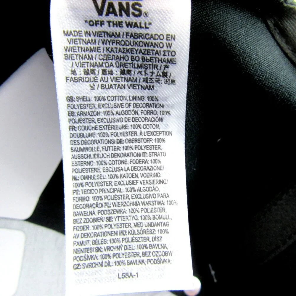 Vans Off The Wall "The Coldest In Town" Trucker Hat Snapback OS NEW - Picture 12 of 13